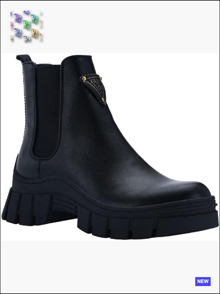 Faux Leather Pull-On Ankle Booties Lug Sole Chunky Heel Fall Chelsea Boots